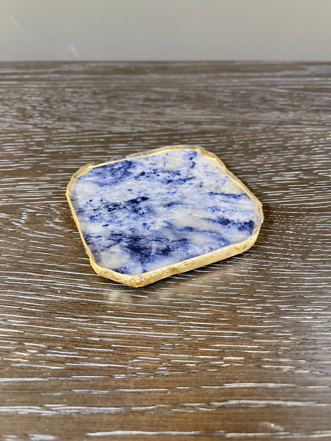 Agate Coaster/ Blue-WD