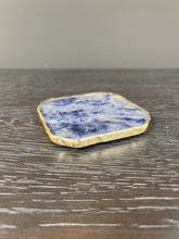 Load image into Gallery viewer, Agate Coaster/ Blue-WD

