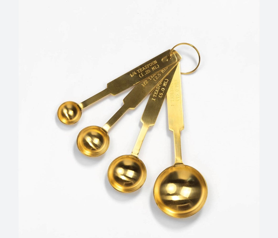 Gold Measuring Spoons-BE