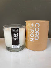 Load image into Gallery viewer, Amber + Moss Candle ML
