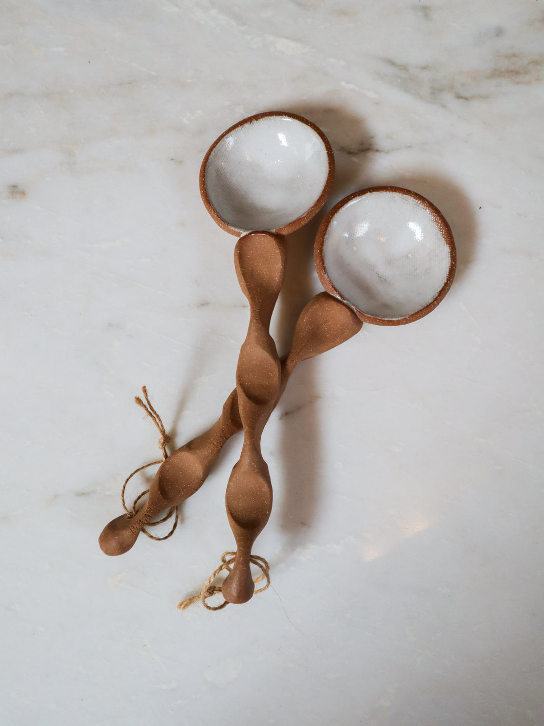 Natural Pottery Coffee & Tea Scoop